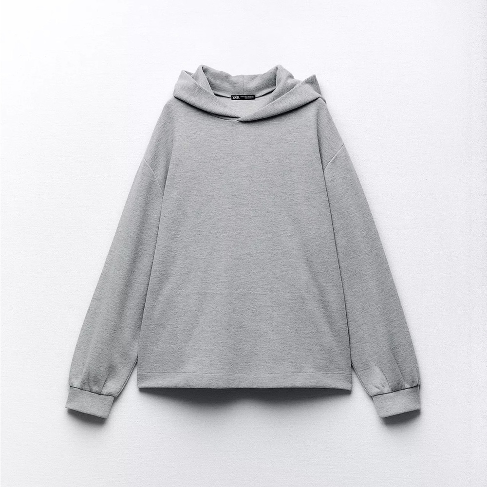 Zara Grey Waffle Sweat Set